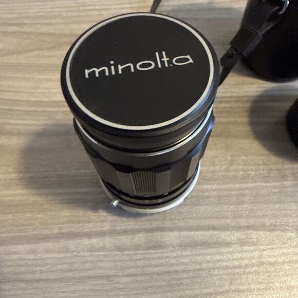 Minolta MC Tele Rokkor-QD f/3.5 135mm Lens with Caps & Original leather case - Picture 4 of 10